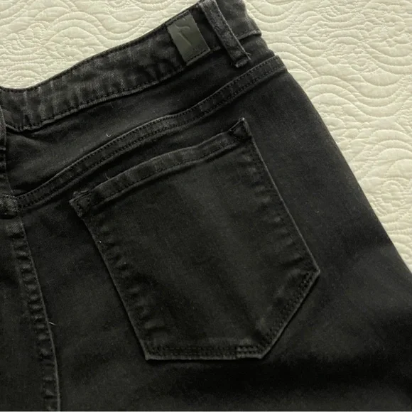 Simply Vera Vera Wang Jeans Skinny Stretch Denim Size 14 Black - Picture 8 of 14